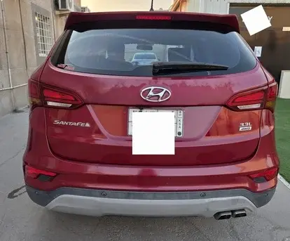 Hyundai Santa Fe, 2018, Automatic, 72500 KM, Hyundai Santafe Red Mid Option In New Like Condition For Sale