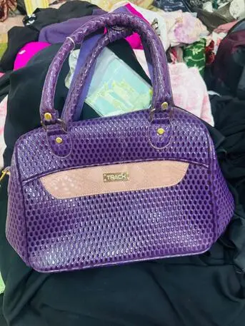 Beautiful Purple Colour 💜 Purse, Track Branded