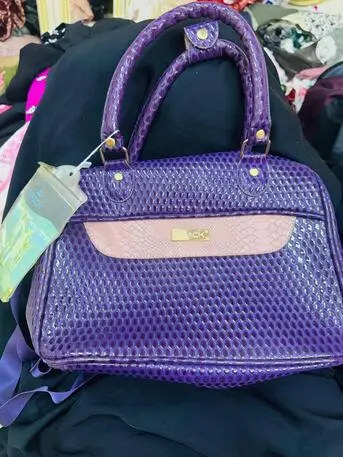 Beautiful Purple Colour 💜 Purse, Track Branded