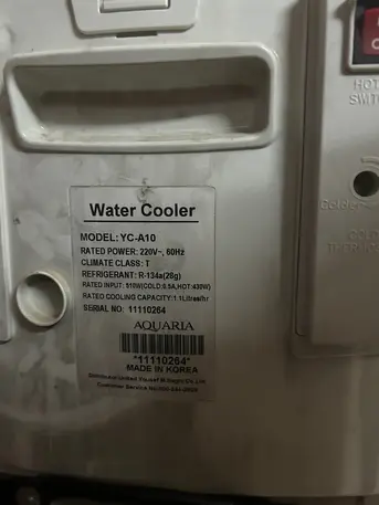 Water Dispenser Hot & Cold